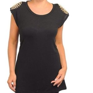 ***Plus Size*** Black top